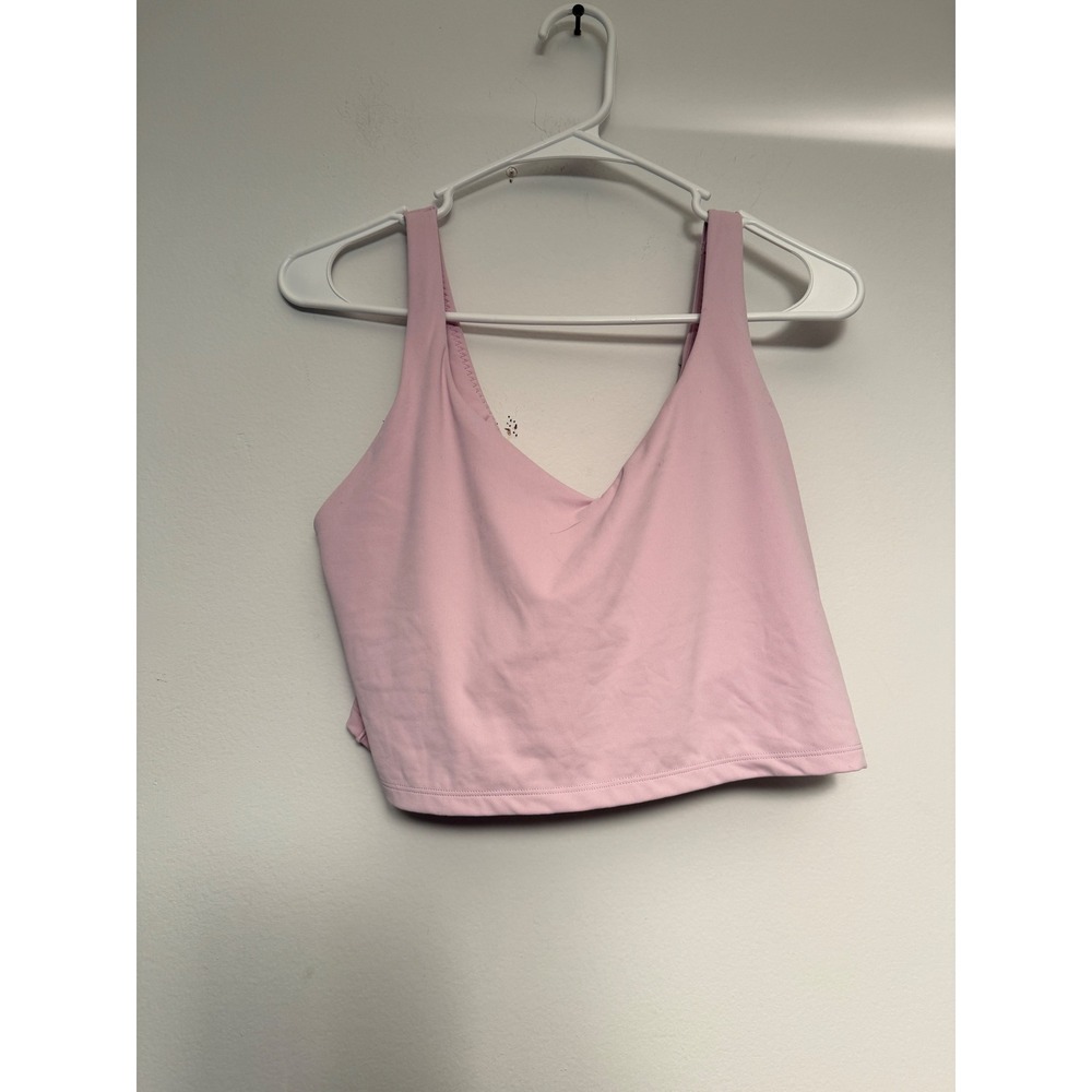 OFFLINE by Aerie Real Me V-Neck Cropped‎ Tank Top Lilac Pink XL